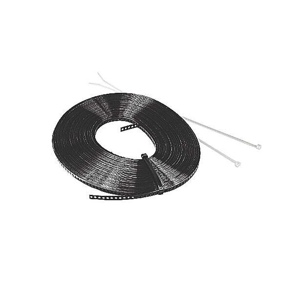 Thomas & Betts CABLE TIE STRAPPING, BLK, POLYETHYLENE FOR TEMP UP, TO 105C (221F) S6NY-203X-0-C